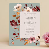 "Serenata" - Wedding Invitations in Sage by Petra Kern - Front
