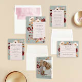 "Serenata" - Wedding Invitations in Sage by Petra Kern - Invitation Suite