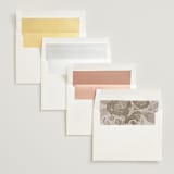 "City Center" - Wedding Invitations in Cotton by Erin L. Wilson - Envelope Liner Options