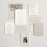 "City Center" - Wedding Invitations in Cotton by Erin L. Wilson - Invitation Suite
