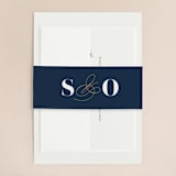 "Bold Love" - Wedding Invitations in Antique by Brandy Folse - Assembled
