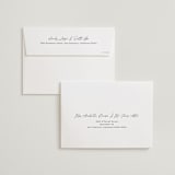 "Painted Trails" - Wedding Invitations in Navy by Alethea and Ruth - FREE Recipient Addressing