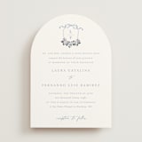 "Be With You" - Wedding Invitations in French by Design Lotus - Front