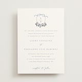 "Be With You" - Wedding Invitations in French by Design Lotus - Front