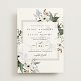 "Inverness" - Wedding Invitations in Pistachio by Nicole Whiddon - Front