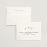 "Modern Type" - Wedding Invitations in Moon by Heather Cairl - FREE Recipient Addressing