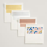 "Blossoms Abound" - Wedding Invitations in Cobalt by Genna Blackburn - Envelope Liner Options