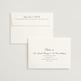 "Blooming Crest" - Wedding Invitations in Plum by Cass Loh - FREE Recipient Addressing