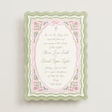 "Folk Garden" - Wedding Invitations in Garden by Creo Study - Front