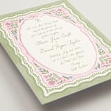 "Folk Garden" - Wedding Invitations in Garden by Creo Study - Detail