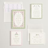 "Folk Garden" - Wedding Invitations in Garden by Creo Study - Invitation Suite