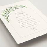 "I do" - Wedding Invitations in Fern by Creo Study - Detail