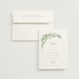 "I do" - Wedding Invitations in Fern by Creo Study - Invitation with Envelope