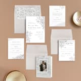 "Loving" - Wedding Invitations in Cloudy by Paper Raven Co. - Invitation Suite