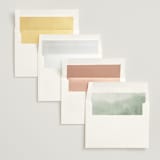 "Over the mountains" - Wedding Invitations in Fern by Helen Halik - Envelope Liner Options