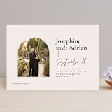 "view to behold" - Wedding Invitations in Onyx by letterfix - Front