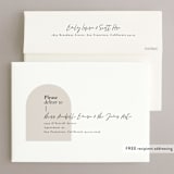 "view to behold" - Wedding Invitations in Onyx by letterfix - FREE Recipient Addressing