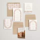 "Floral Arch" - Wedding Invitations in Spring by Phrosné Barwood - Invitation Suite