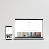 "Gotham" - Wedding Invitations in Lily by Ana Sharpe - FREE Wedding Website