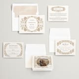 "charmed" - Wedding Invitations in Honey by Jen Owens - Invitation Suite