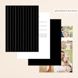 "Aligned" - Wedding Invitations in Pearl by Michelle Taylor - Back of Card