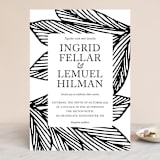 "vivid leaves" - Wedding Invitations in Ink by Ramoncita - Front