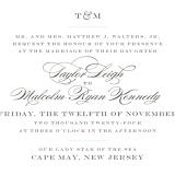 "Charming Go Lightly" - Wedding Invitations in Sky Blue by danielleb - Close-Up