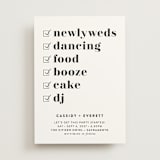 "Key Ingredients" - Wedding Invitations in Cotton by Christie Garcia - Front