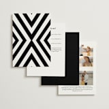 "Key Ingredients" - Wedding Invitations in Cotton by Christie Garcia - Back of Card Options