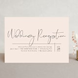 "Just the Two of Us" - Wedding Invitations in Blush by Jennifer Wick - Front