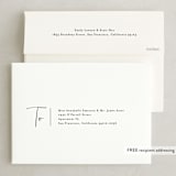 "Just the Two of Us" - Wedding Invitations in Blush by Jennifer Wick - FREE Recipient Addressing