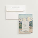 "The Valley" - Wedding Invitations in Summer by Petra Kern - Invitation with Envelope
