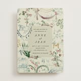 "Chinoiserie" - Wedding Invitations in Nouvelle by Sumak Studio - Front