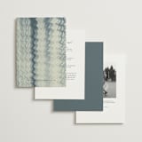 "Chinoiserie" - Wedding Invitations in Nouvelle by Sumak Studio - Back of Card Options