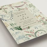 "Chinoiserie" - Wedding Invitations in Nouvelle by Sumak Studio - Detail