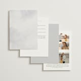 "Grove" - Wedding Invitations in Fern by Everett Paper Goods - Back of Card Options