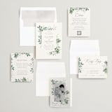 "Grove" - Wedding Invitations in Fern by Everett Paper Goods - Invitation Suite