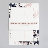 "artful celebration" - Wedding Invitations in Blush by Qing Ji - Assembled