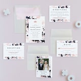 "artful celebration" - Wedding Invitations in Blush by Qing Ji - Invitation Suite