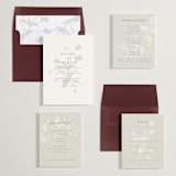 "Autumnal" - Wedding Invitations in Fawn by AK Graphics - Invitation Suite