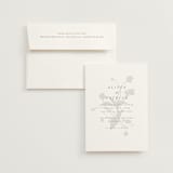 "Autumnal" - Wedding Invitations in Fawn by AK Graphics - Invitation with Envelope