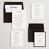 "Hotel" - Wedding Invitations in Ivory by Studio Suku - Invitation Suite