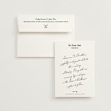 "Hotel" - Wedding Invitations in Ivory by Studio Suku - Invitation with Envelope