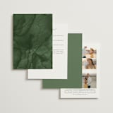 "Carolina" - Wedding Invitations in Meadow by Melanie Kosuge - Back of Card Options