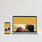 "goldfinch" - Wedding Invitations in Sunshine by Lindsay Stetson Thompson - FREE Wedding Website