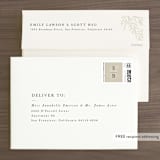 "Herb Garden" - Wedding Invitations in Taupe by Sarah Brown - FREE Recipient Addressing