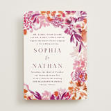 "veranda" - Wedding Invitations in Merlot by Angela Marzuki - Front