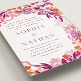 "veranda" - Wedding Invitations in Merlot by Angela Marzuki - Detail