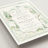 "Plain Air" - Wedding Invitations in Meadow by Petra Kern - Detail