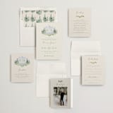 "Miniature Mountainscape" - Wedding Invitations in Summer by Petra Kern - Invitation Suite